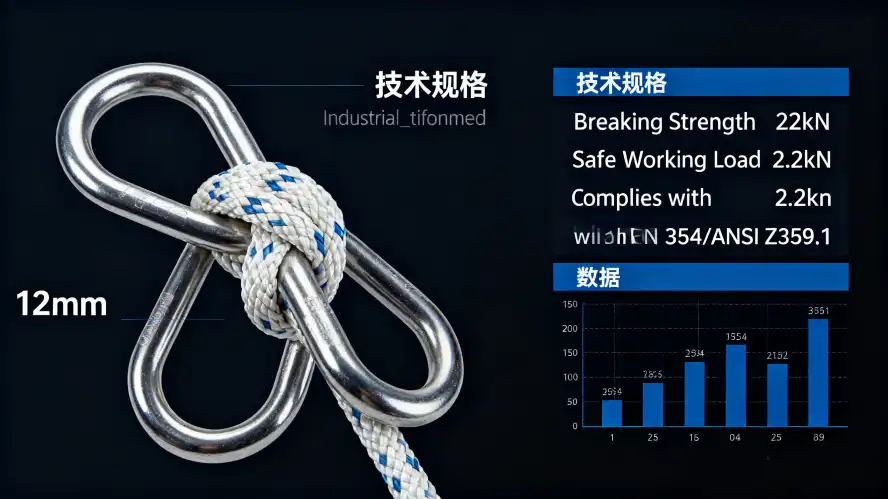 Steel Core Twin-Loop Safety Rope