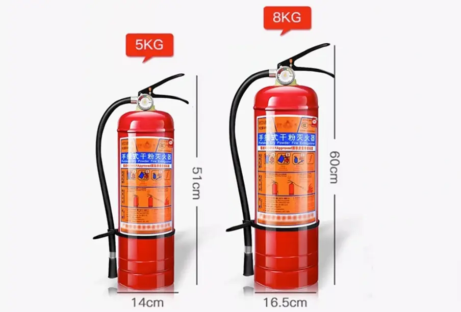 Portable Dry Chemical Fire Extinguisher