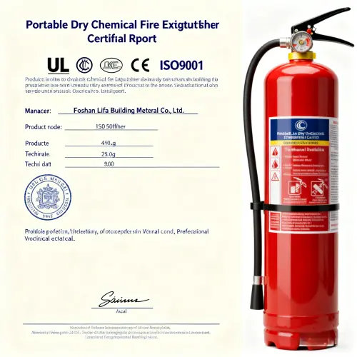 Portable Dry Chemical Fire Extinguisher