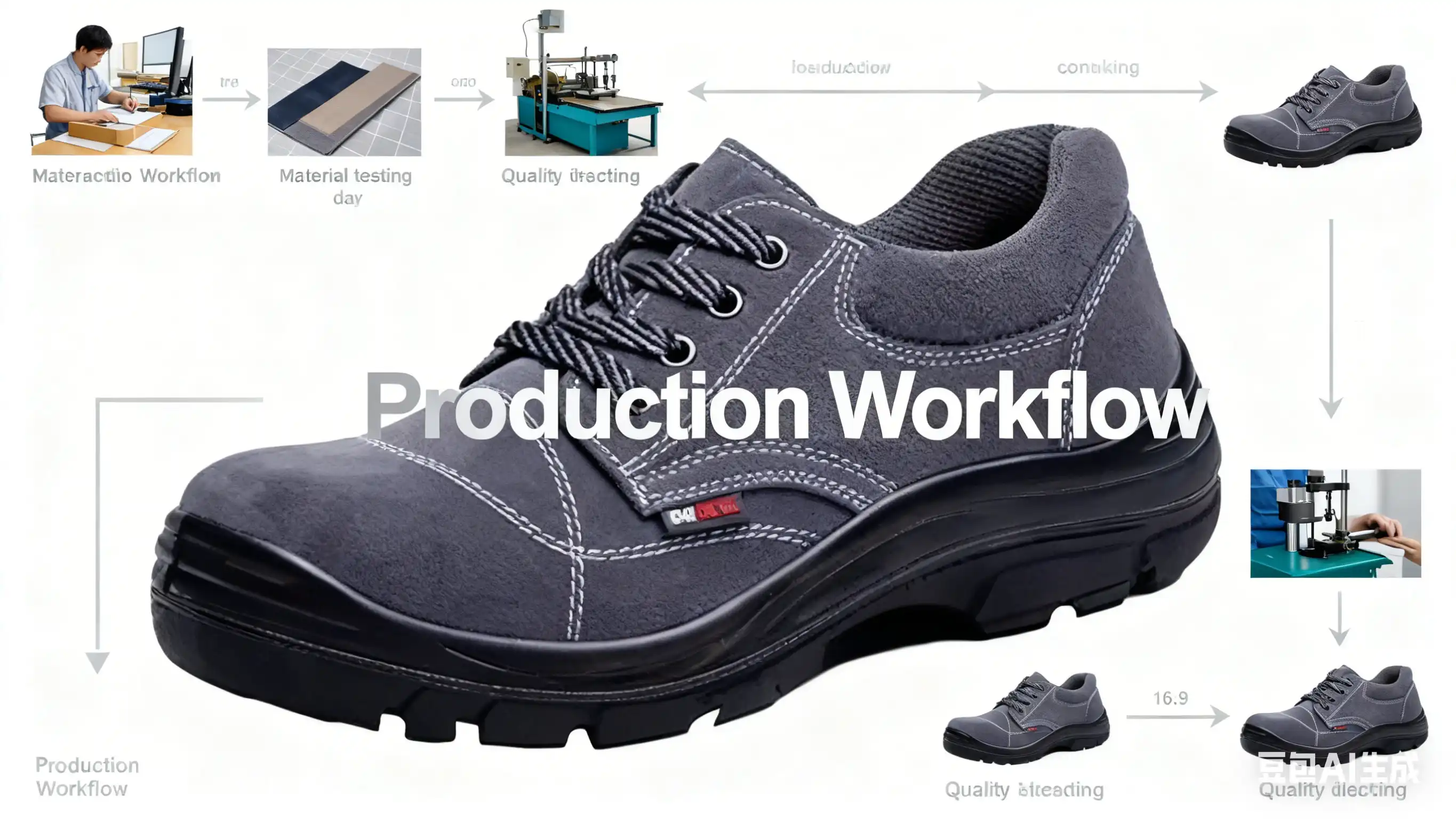 Acid and alkali resistant insulated work boots