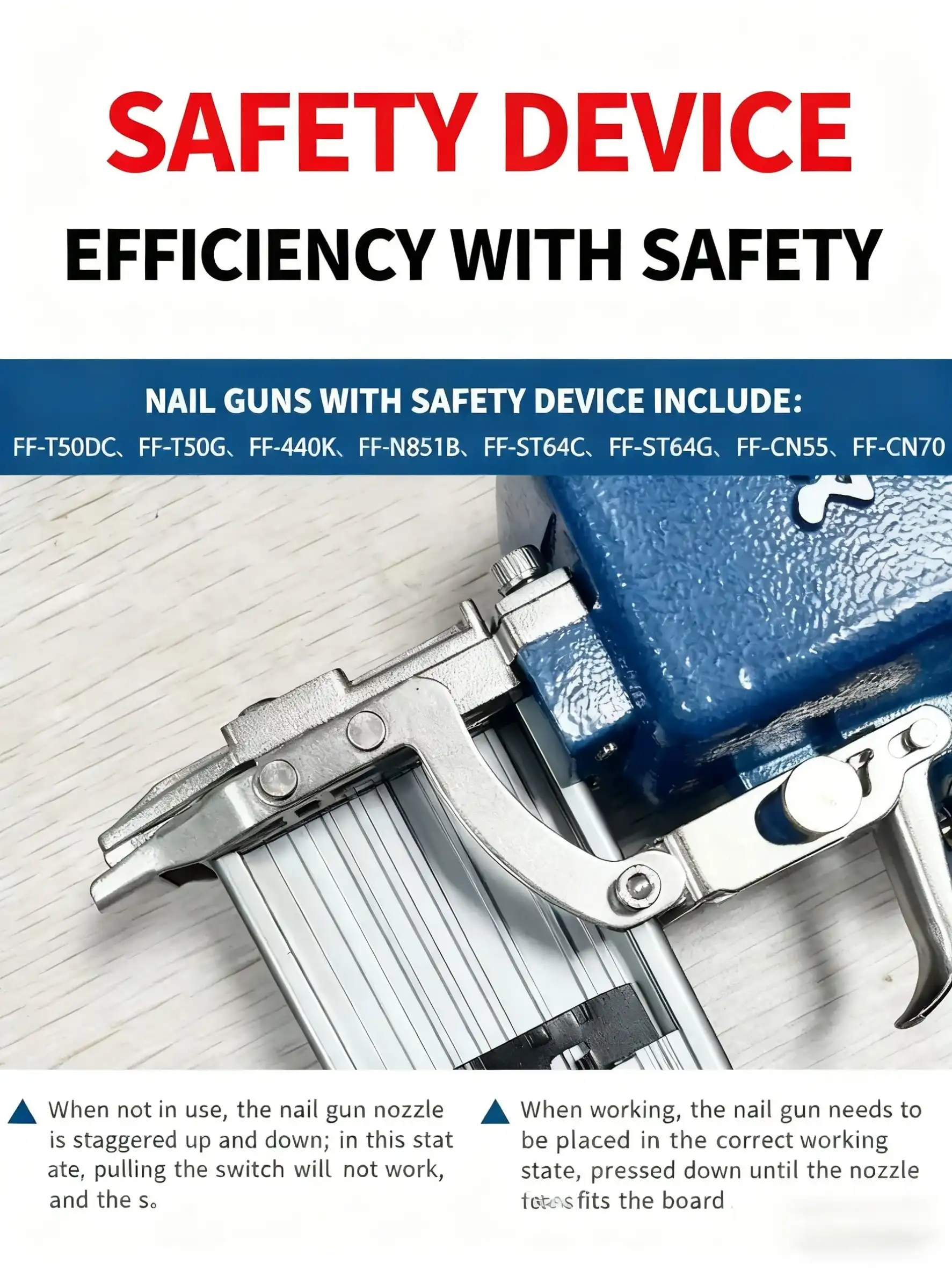 Pneumatic Straight Nail Gun Pneumatic Straight Nail Gun