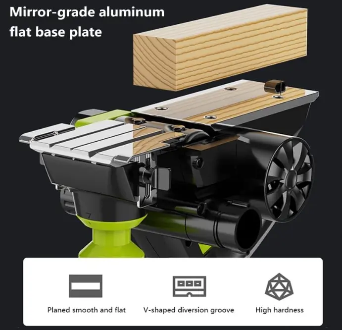 hand held power planer