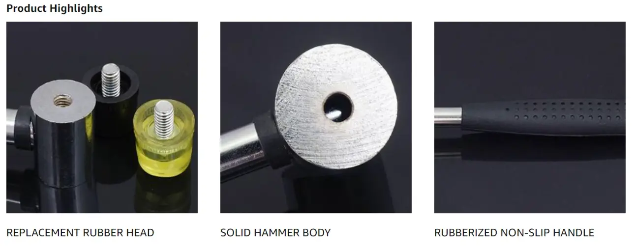 Pipe rubber hammer Pipe rubber hammer