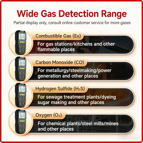 Four-in-one gas detector Four-in-one gas detector
