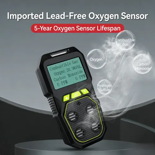 Four-in-one gas detector Four-in-one gas detector