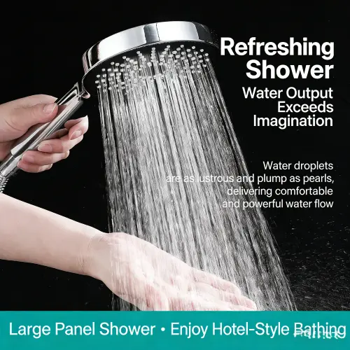 high pressure shower wand