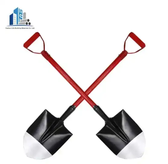 Square Orange Fire Shovel