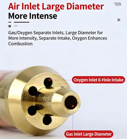 Semi-Automatic Propane Cutting Nozzle Semi-Automatic Propane Cutting Nozzle