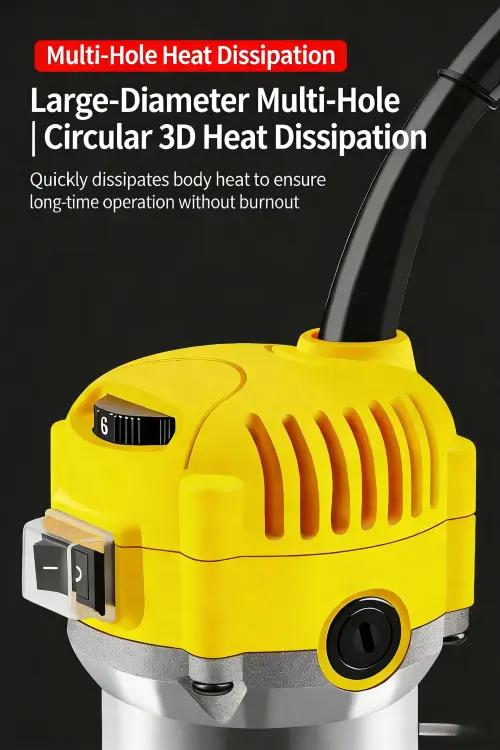 Electric woodworking trimmer Electric woodworking trimmer