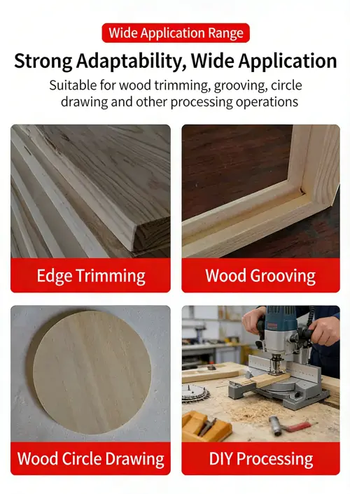 Electric woodworking trimmer Electric woodworking trimmer