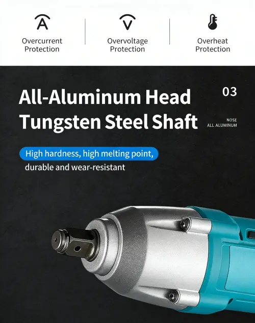 Heavy-Duty Lithium-Ion Wrench Heavy-Duty Lithium-Ion Wrench