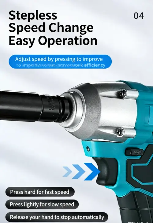 Heavy-Duty Lithium-Ion Wrench Heavy-Duty Lithium-Ion Wrench