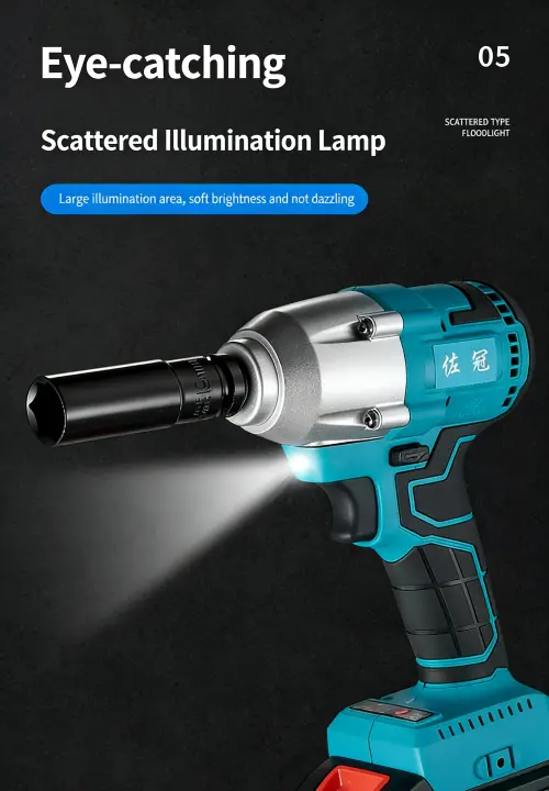 Heavy-Duty Lithium-Ion Wrench