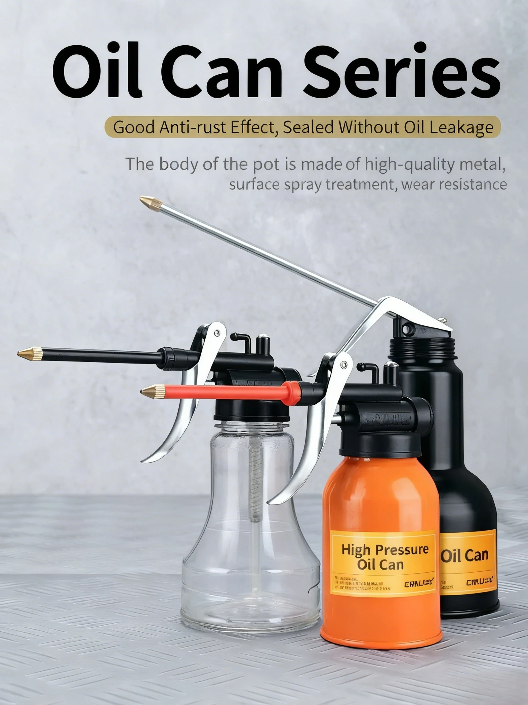 High-Pressure Oil Can