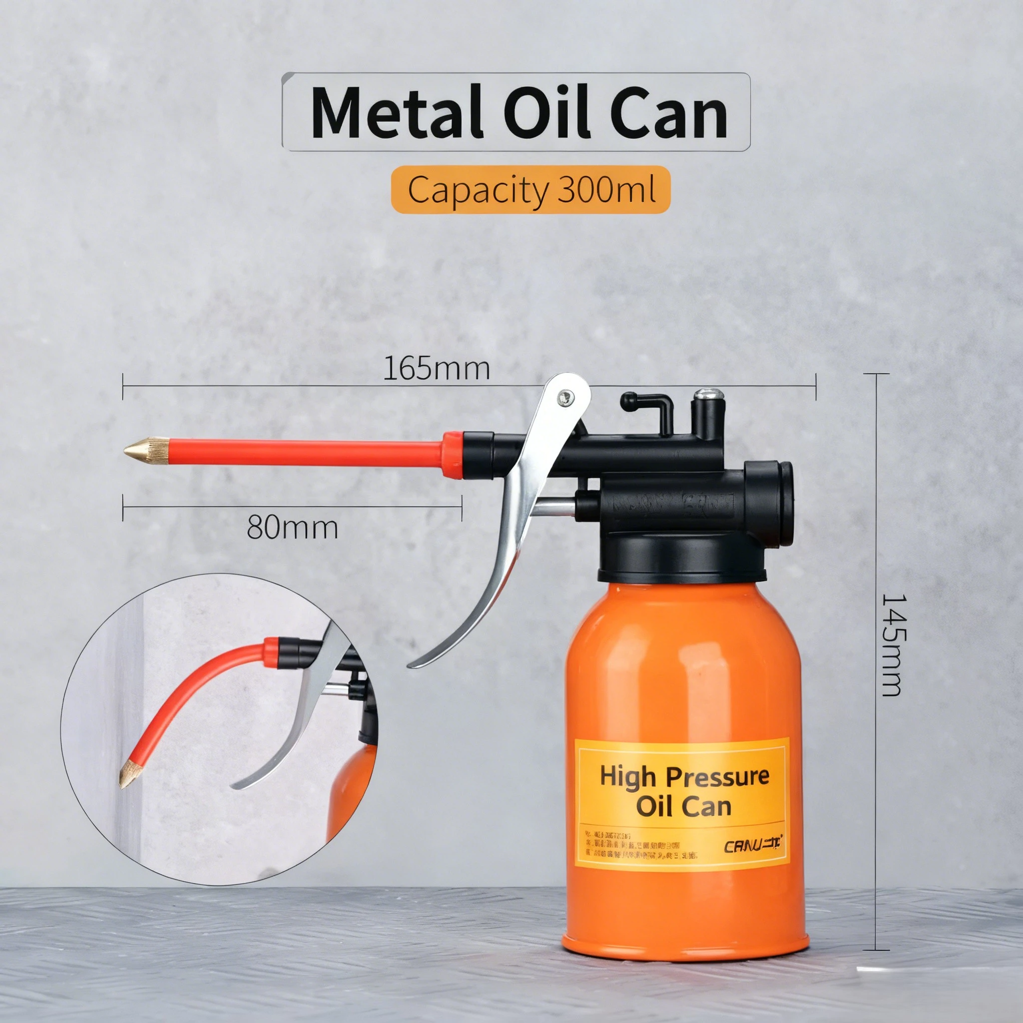 High-Pressure Oil Can