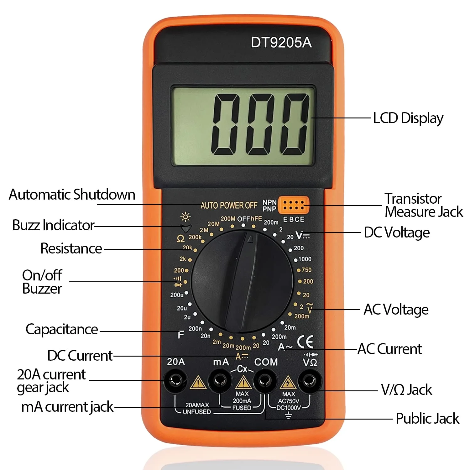 palm size digital multimeter