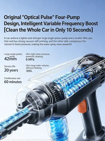 Car wash high pressure spray gun