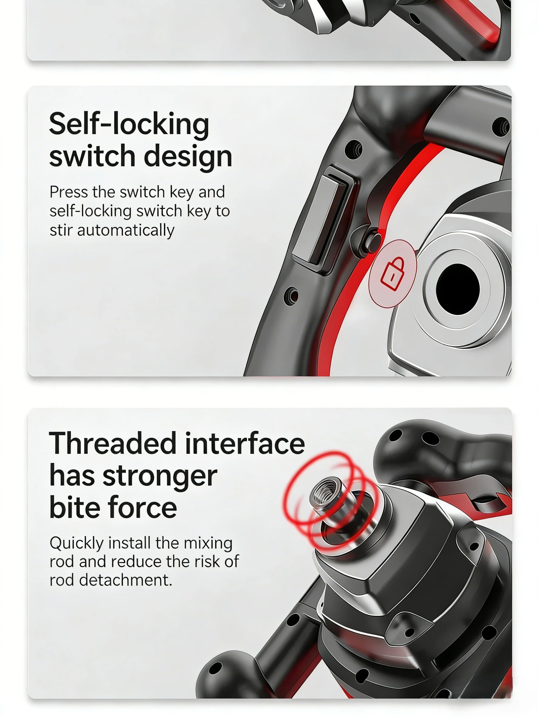 Industrial-Grade Electric Mixer