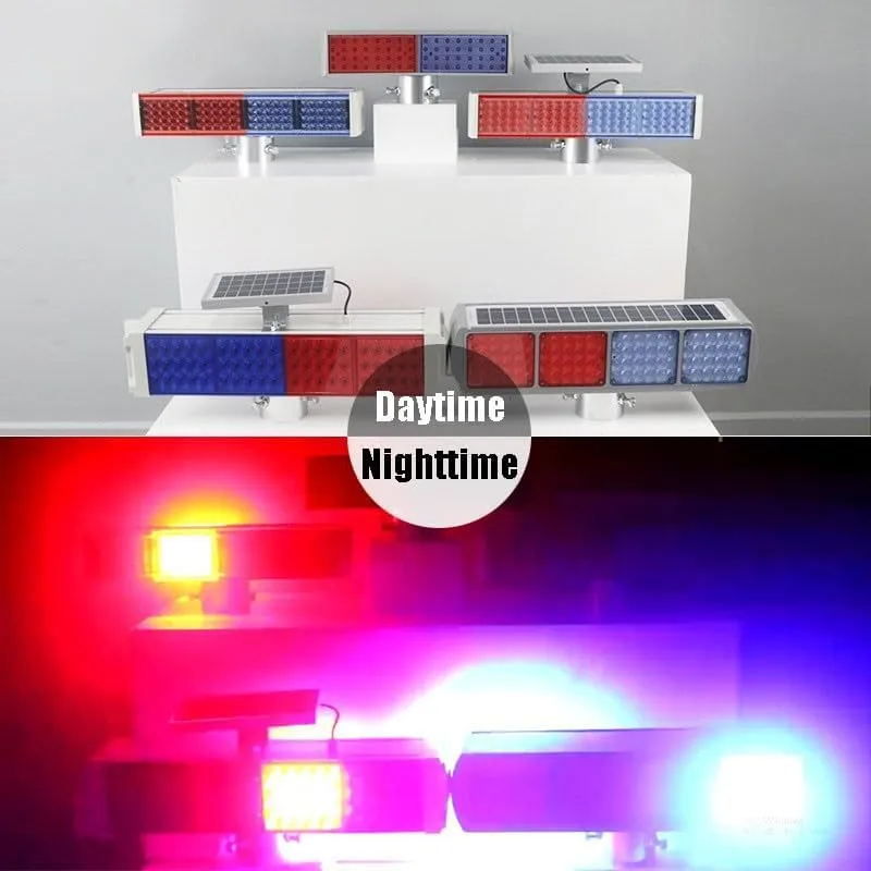 Solar Flashing Warning Light