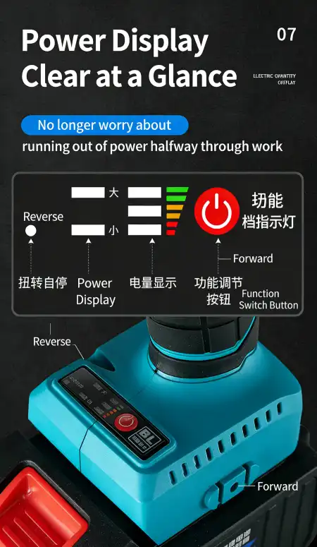 Heavy-Duty Lithium-Ion Wrench Heavy-Duty Lithium-Ion Wrench