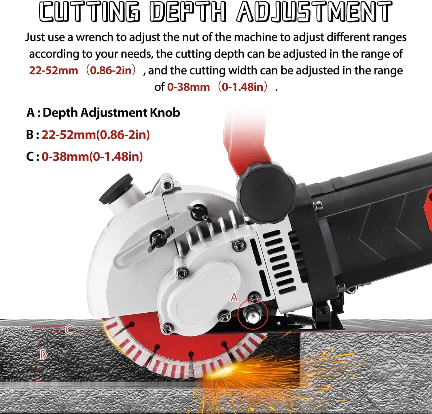 concrete slotting machine concrete slotting machine