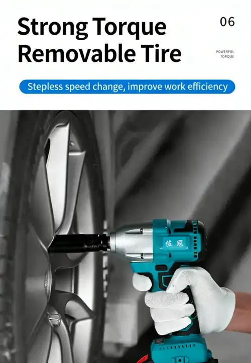 Industrial Brushless Air Impact Wrenc