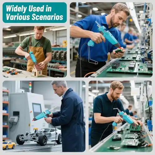 Can an Industrial Adjustable-Temperature Glue Gun Improve Bond Quality?