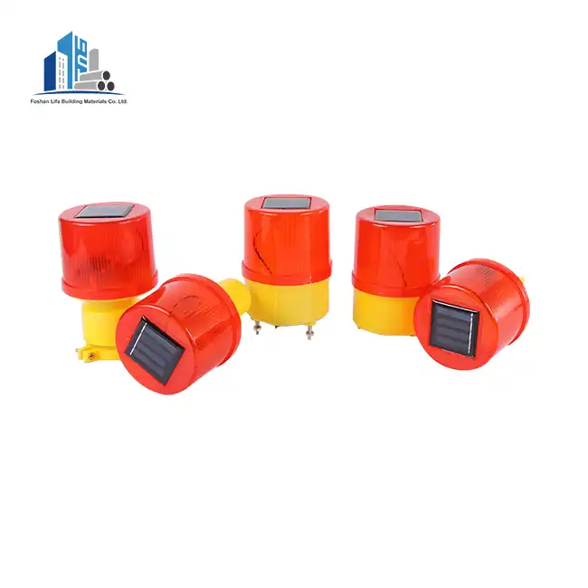 Red Solar Warning Light 