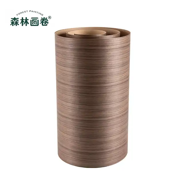 black walnut straight grain prefinished wood veneer