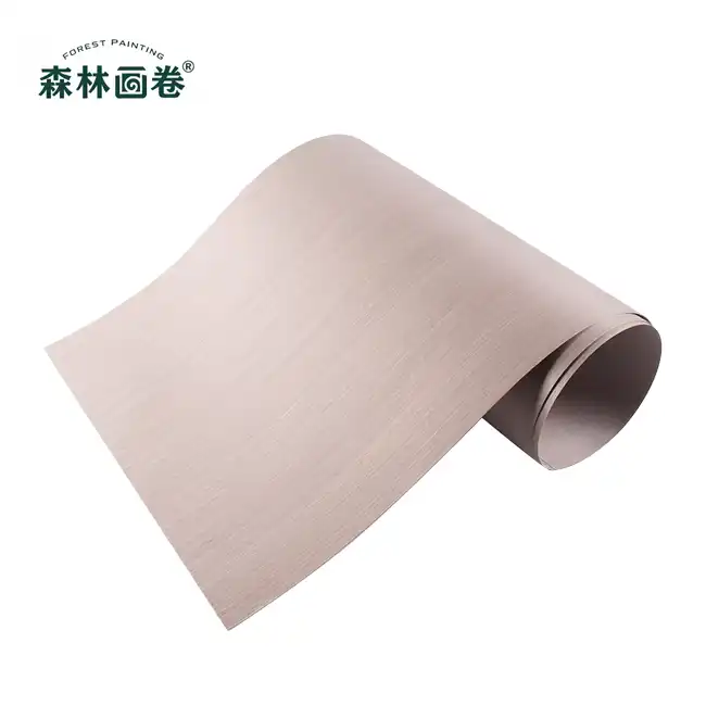 engineered silver pear prefinished wood veneer