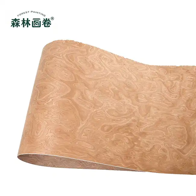 italian burl prefinished wood veneer